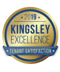 2019 Kingsley Excellence Tenant Satisfaction logo 